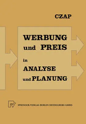 Czap |  Analyse und Planung von Werbeausgaben und Preispolitik bei konkurrierenden Produkten | eBook | Sack Fachmedien