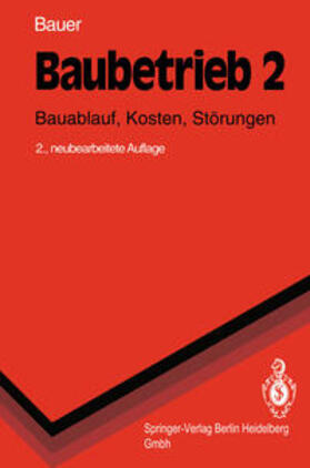 Bauer |  Baubetrieb 2 | eBook | Sack Fachmedien