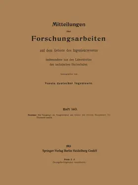 Neumann |  Mitteilungen über Forschungsarbeiten auf dem Gebiete des Ingenieurwesens | Buch |  Sack Fachmedien