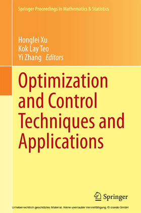 Xu / Teo / Zhang |  Optimization and Control Techniques and Applications | eBook | Sack Fachmedien