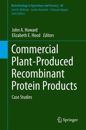 Hood / Howard |  Commercial Plant-Produced Recombinant Protein Products | Buch |  Sack Fachmedien