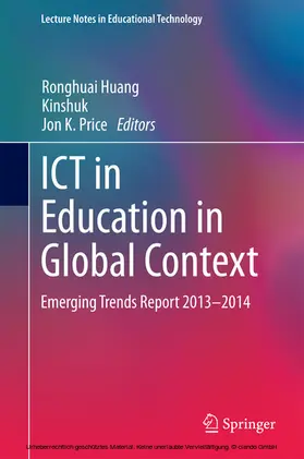 Huang / Kinshuk / Price | ICT in Education in Global Context | E-Book | sack.de