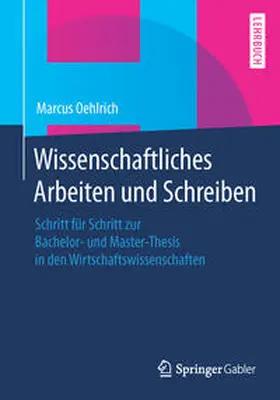 Oehlrich |  Wissenschaftliches Arbeiten und Schreiben | eBook | Sack Fachmedien