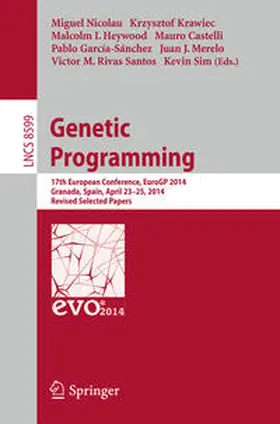 Nicolau / Krawiec / Heywood |  Genetic Programming | Buch |  Sack Fachmedien