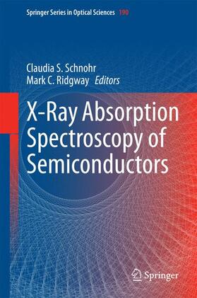 Ridgway / Schnohr |  X-Ray Absorption Spectroscopy of Semiconductors | Buch |  Sack Fachmedien
