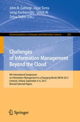 Gathegi / Tonta / Kurbanoglu |  Challenges of Information Management Beyond the Cloud | eBook | Sack Fachmedien