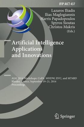 Iliadis / Maglogiannis / Makris |  Artificial Intelligence Applications and Innovations | Buch |  Sack Fachmedien