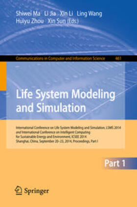 Ma / Jia / Sun |  Life System Modeling and Simulation | Buch |  Sack Fachmedien