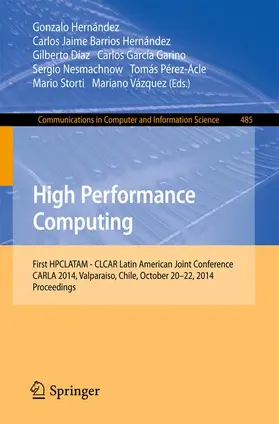 Hernandez / Barrios Hernandez / Díaz |  High Performance Computing | Buch |  Sack Fachmedien