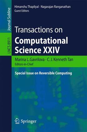 Gavrilova / Ranganathan / Tan |  Transactions on Computational Science XXIV | Buch |  Sack Fachmedien