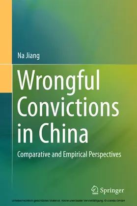 Jiang |  Wrongful Convictions in China | eBook | Sack Fachmedien