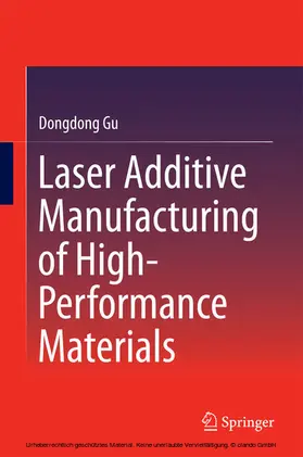 Gu |  Laser Additive Manufacturing of High-Performance Materials | eBook | Sack Fachmedien