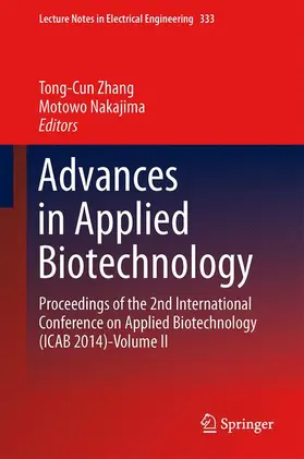 Nakajima / Zhang |  Advances in Applied Biotechnology | Buch |  Sack Fachmedien