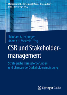 Altenburger / Mesicek |  CSR und Stakeholdermanagement | eBook | Sack Fachmedien