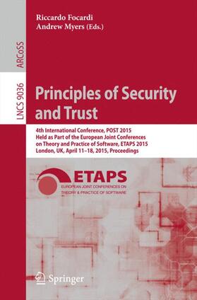 Myers / Focardi |  Principles of Security and Trust | Buch |  Sack Fachmedien