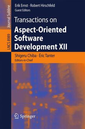 Chiba / Hirschfeld / Tanter |  Transactions on Aspect-Oriented Software Development XII | Buch |  Sack Fachmedien