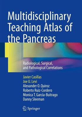 Casillas / Levi / Sleeman |  Multidisciplinary Teaching Atlas of the Pancreas | Buch |  Sack Fachmedien