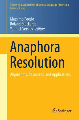 Poesio / Versley / Stuckardt |  Anaphora Resolution | Buch |  Sack Fachmedien