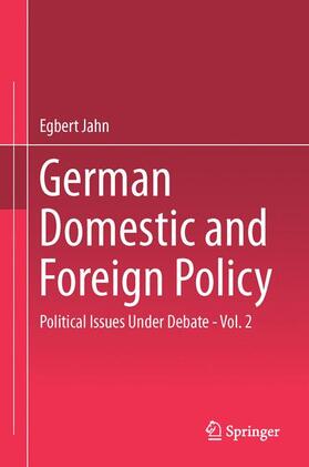 Jahn |  German Domestic and Foreign Policy | Buch |  Sack Fachmedien