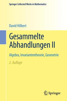 Hilbert |  Gesammelte Abhandlungen II | Buch |  Sack Fachmedien