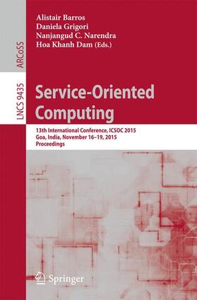 Barros / Dam / Grigori |  Service-Oriented Computing | Buch |  Sack Fachmedien