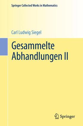 Siegel / Maaß / Chandrasekharan |  Gesammelte Abhandlungen II | Buch |  Sack Fachmedien
