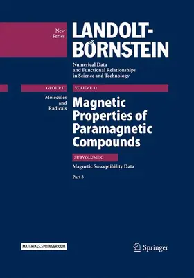 Gupta / Pardasani |  Magnetic Properties of Paramagnetic Compounds | Buch |  Sack Fachmedien