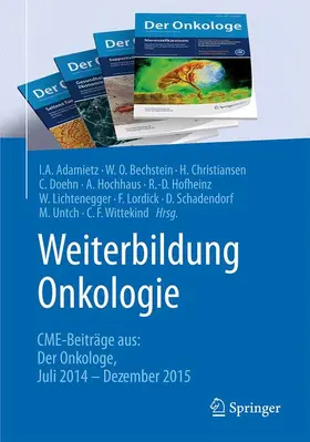 Adamietz / Bechstein / Christiansen |  Weiterbildung Onkologie | Buch |  Sack Fachmedien