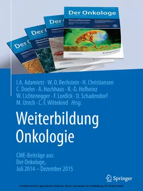 Adamietz / Bechstein / Untch |  Weiterbildung Onkologie | eBook | Sack Fachmedien