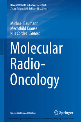 Baumann / Krause / Cordes |  Molecular Radio-Oncology | eBook | Sack Fachmedien