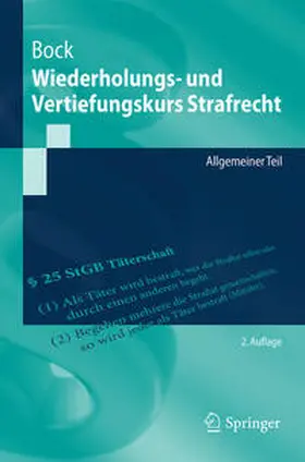 Bock |  Wiederholungs- und Vertiefungskurs Strafrecht | eBook | Sack Fachmedien