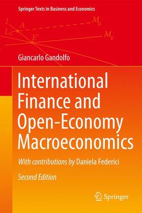Gandolfo |  International Finance and Open-Economy Macroeconomics | Buch |  Sack Fachmedien