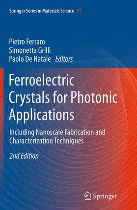 Ferraro / De Natale / Grilli |  Ferroelectric Crystals for Photonic Applications | Buch |  Sack Fachmedien