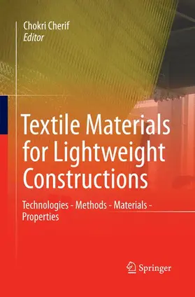 Cherif |  Textile Materials for Lightweight Constructions | Buch |  Sack Fachmedien