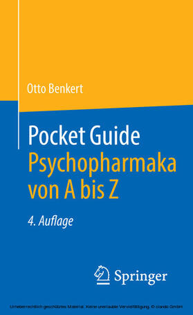 Benkert |  Pocket Guide Psychopharmaka von A bis Z | eBook | Sack Fachmedien