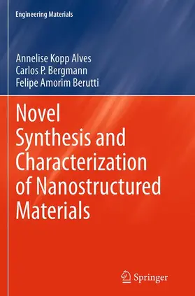 Kopp Alves / Bergmann / Berutti |  Novel Synthesis and Characterization of Nanostructured Materials | Buch |  Sack Fachmedien