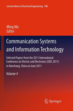 Ma |  Communication Systems and Information Technology | Buch |  Sack Fachmedien