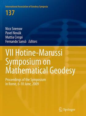 Sneeuw / Sansò / Novák |  VII Hotine-Marussi Symposium on Mathematical Geodesy | Buch |  Sack Fachmedien