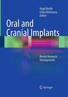 Nishimura / Devlin |  Oral and Cranial Implants | Buch |  Sack Fachmedien