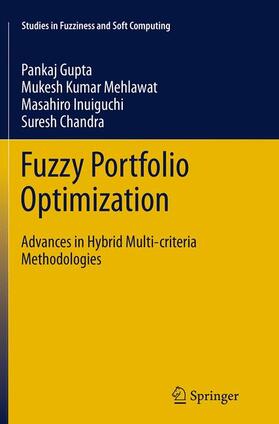 Gupta / Chandra / Mehlawat |  Fuzzy Portfolio Optimization | Buch |  Sack Fachmedien