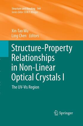 Chen / Wu |  Structure-Property Relationships in Non-Linear Optical Crystals I | Buch |  Sack Fachmedien