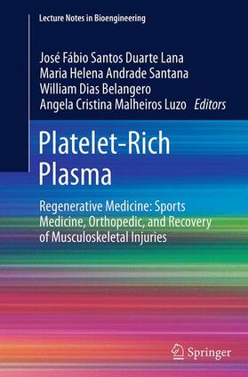 Lana / Malheiros Luzo / Andrade Santana |  Platelet-Rich Plasma | Buch |  Sack Fachmedien