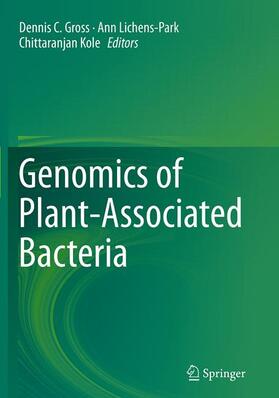 Gross / Kole / Lichens-Park |  Genomics of Plant-Associated Bacteria | Buch |  Sack Fachmedien