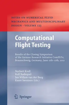 Kroll / Sorensen / Radespiel |  Computational Flight Testing | Buch |  Sack Fachmedien