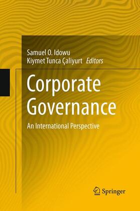 Çaliyurt / Idowu |  Corporate Governance | Buch |  Sack Fachmedien