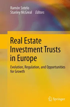 McGreal / Sotelo |  Real Estate Investment Trusts in Europe | Buch |  Sack Fachmedien