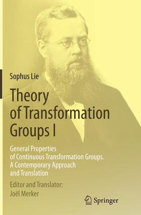 Lie / Merker |  Theory of Transformation Groups I | Buch |  Sack Fachmedien