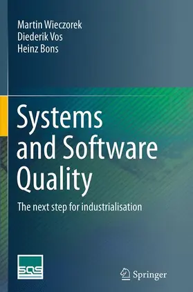 Wieczorek / Bons / Vos |  Systems and Software Quality | Buch |  Sack Fachmedien