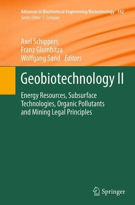 Schippers / Sand / Glombitza |  Geobiotechnology II | Buch |  Sack Fachmedien