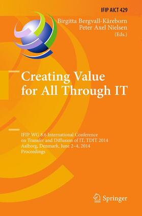 Nielsen / Bergvall-Kåreborn |  Creating Value for All Through IT | Buch |  Sack Fachmedien